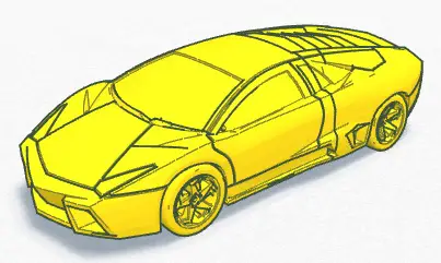 Lamborgini 3D print car