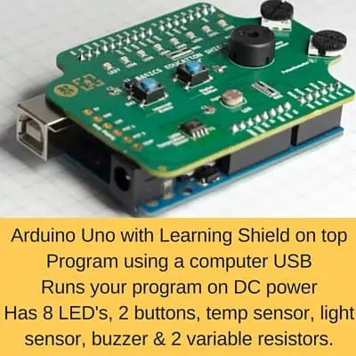Arduino with Learning Shield