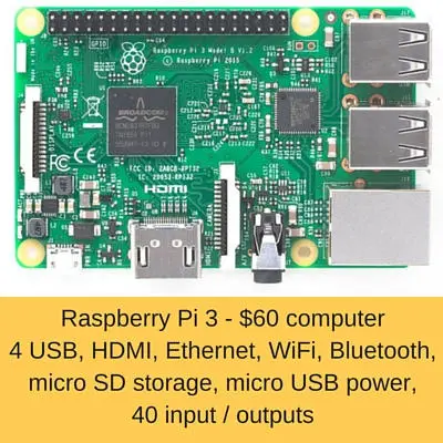 Raspberry Pi 3 computer