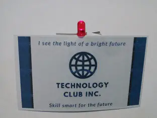 Simple LED electronics class project