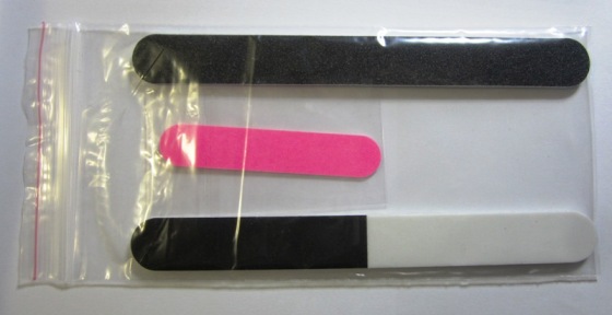Nail file buffer kit