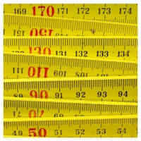 Meter Inch Feet Chart