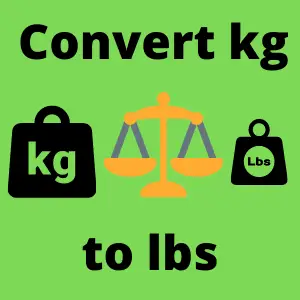 convert kg to lbs calculator