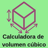 profundidad de ancho de altura de volumen cúbico