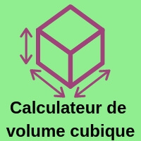 volume cubique hauteur largeur profondeur