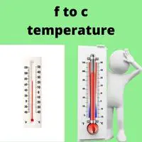 f to c temperature conversion