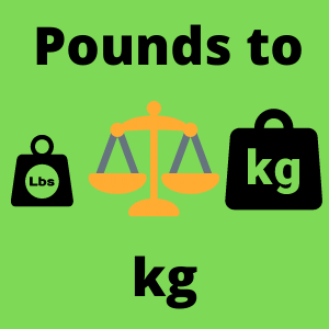 Pound to kg